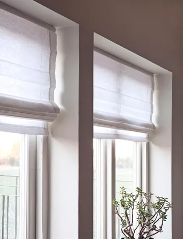 Ebba hissgardin Optical White - 60x180 cm - Himla