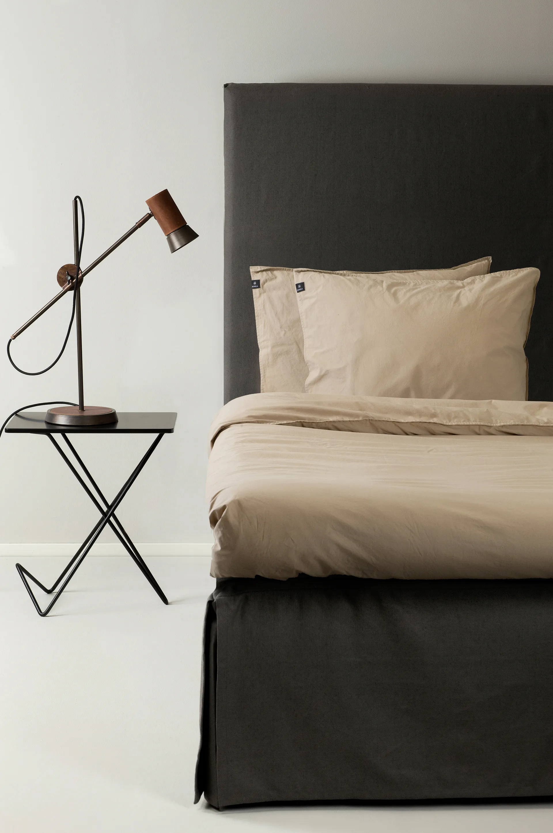 Hope plain underlakan 270x270 cm, Mindful Himla