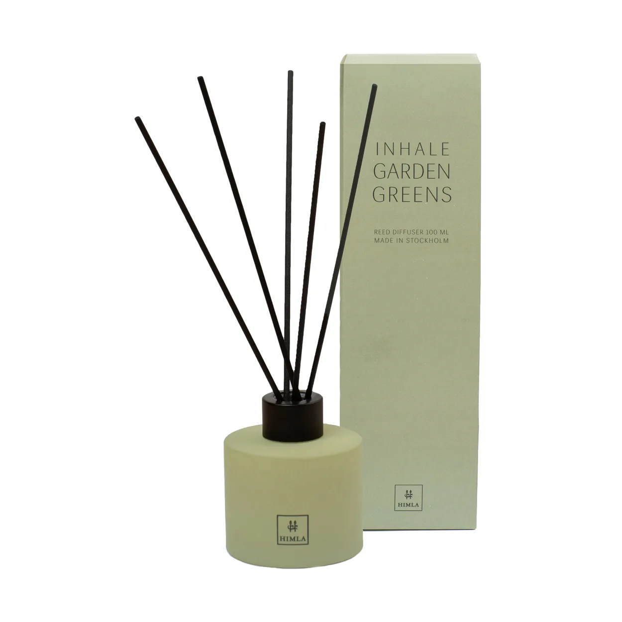 Himla Inhale Reed doftpinnar 100 ml Garden greens | Skandinavisk Design | Doftljus & Doftpinnar | Grön