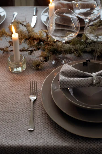 Julia servett 45x45 cm 4-pack - pewter (grå) - Himla