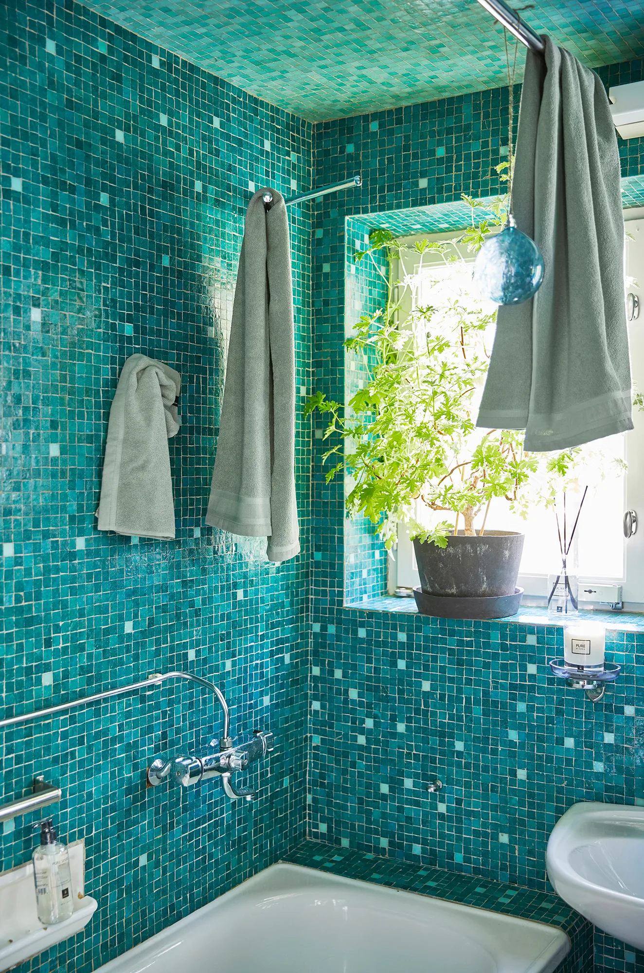 Lina handduk sage, 70x140 cm Himla