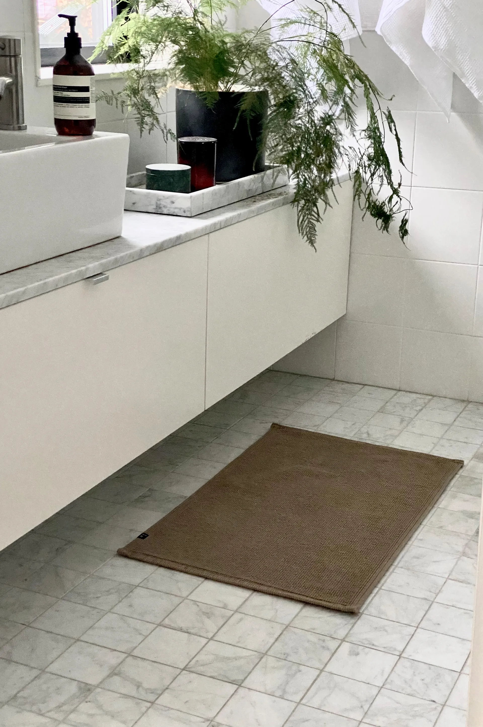 Love badrumsmatta 70x110 cm, Driftwood Himla