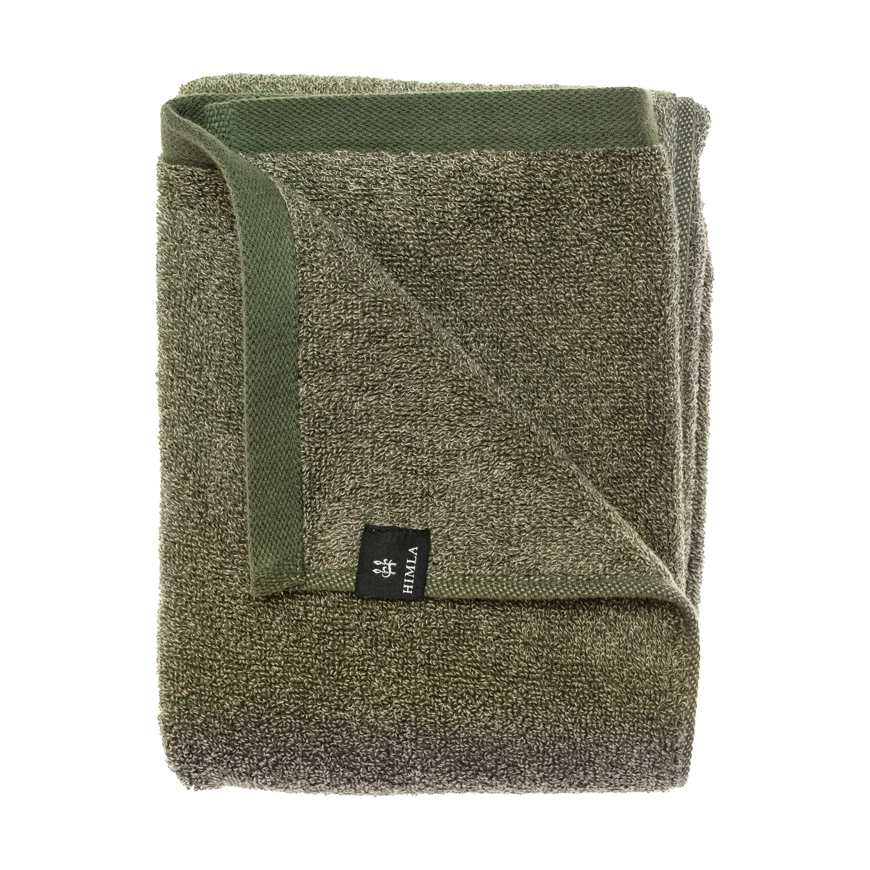 Himla Maurice handduk herbary 50x70 cm | Skandinavisk Design | Badlakan | Grön