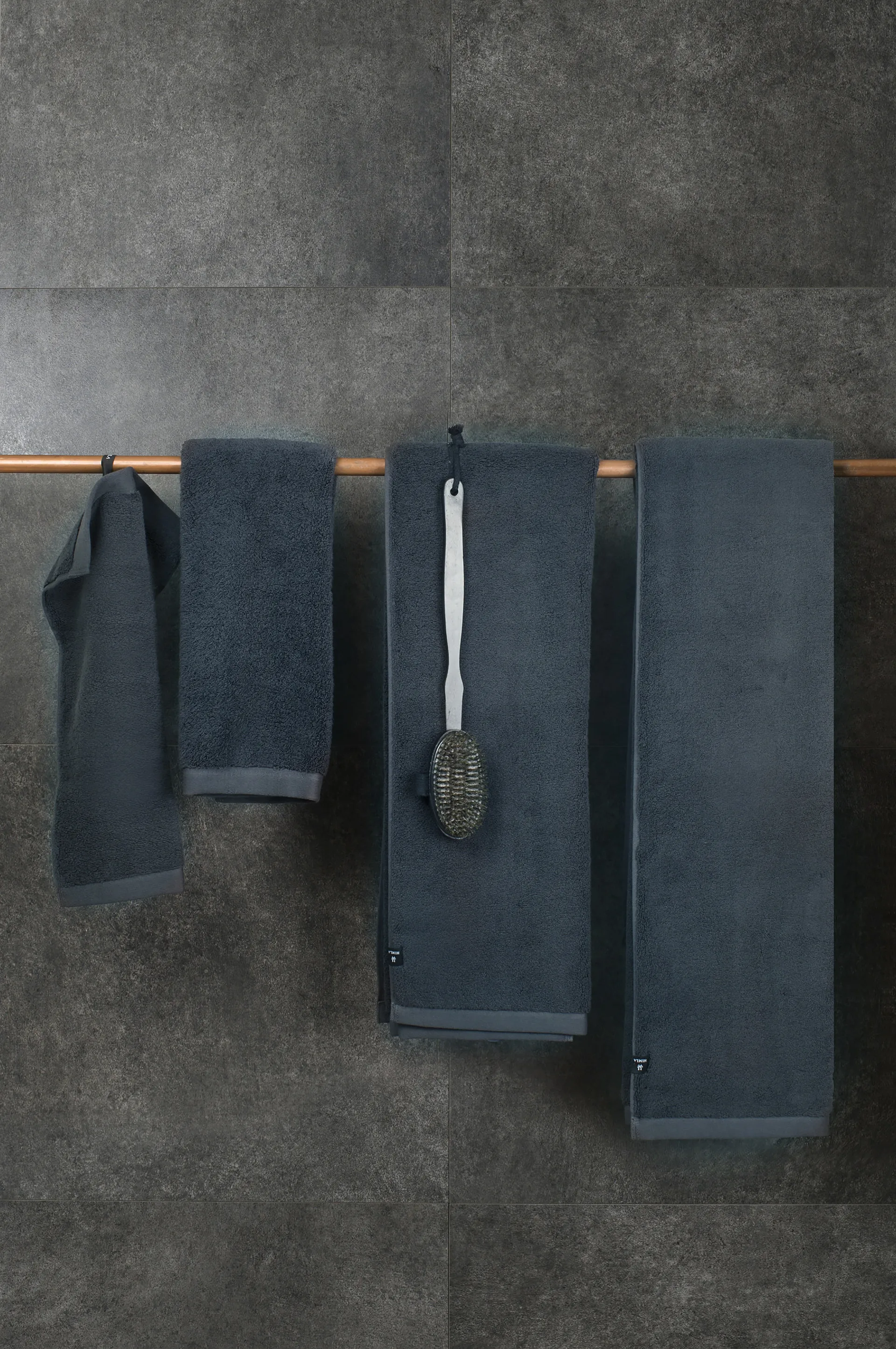 Maxime ekologisk handduk blue shadow, 70x140 cm Himla