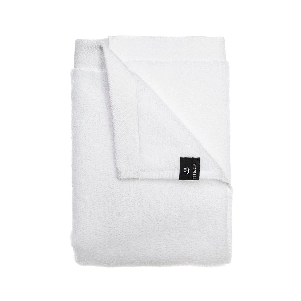 Himla Maxime ekologisk handduk white 30x50 cm | Skandinavisk Design | Handdukar | Vit
