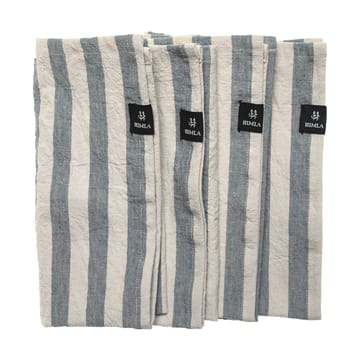 Riviera tygservett 45x45 cm 4-pack - Azur - Himla