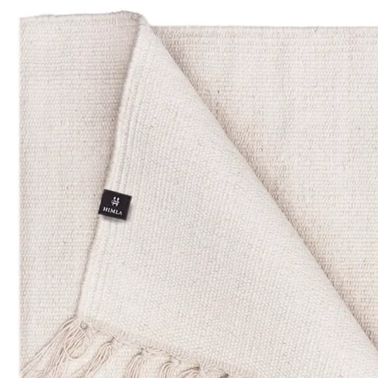 Särö matta off-white (vit), 80x230 cm Himla