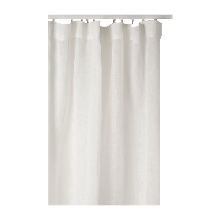 Sirocco gardin med veckband 270x250 cm, White Himla