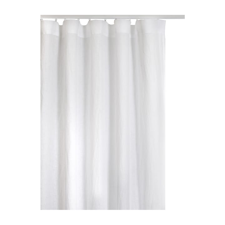 Springtime gardin med veckband 136x250 cm - White - Himla