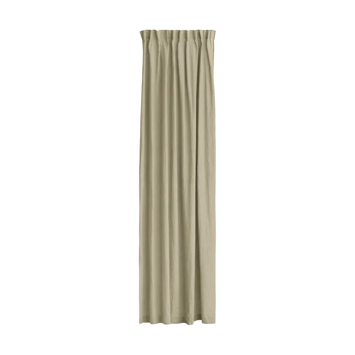 Sunrise gardin med veckband 140x290 cm - Organic (grön) - Himla