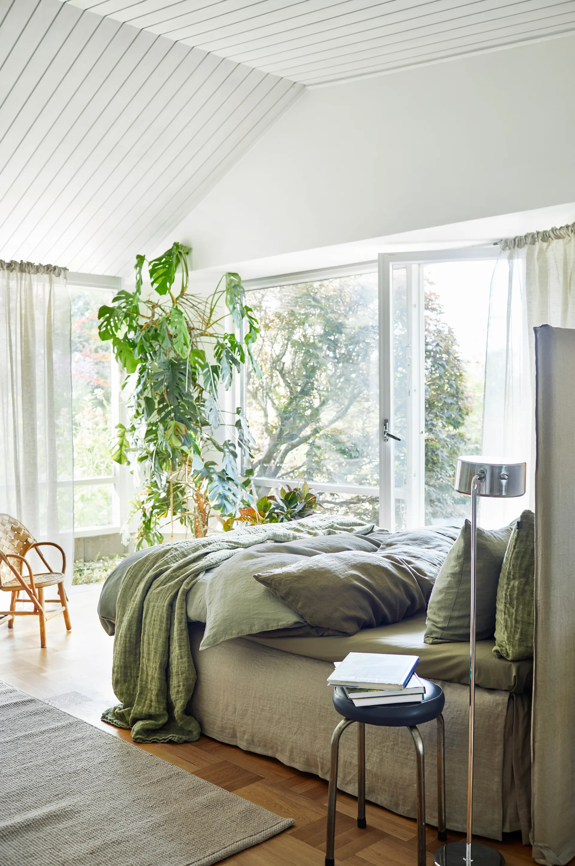 Sunrise påslakan 150x210 cm, Sage Himla