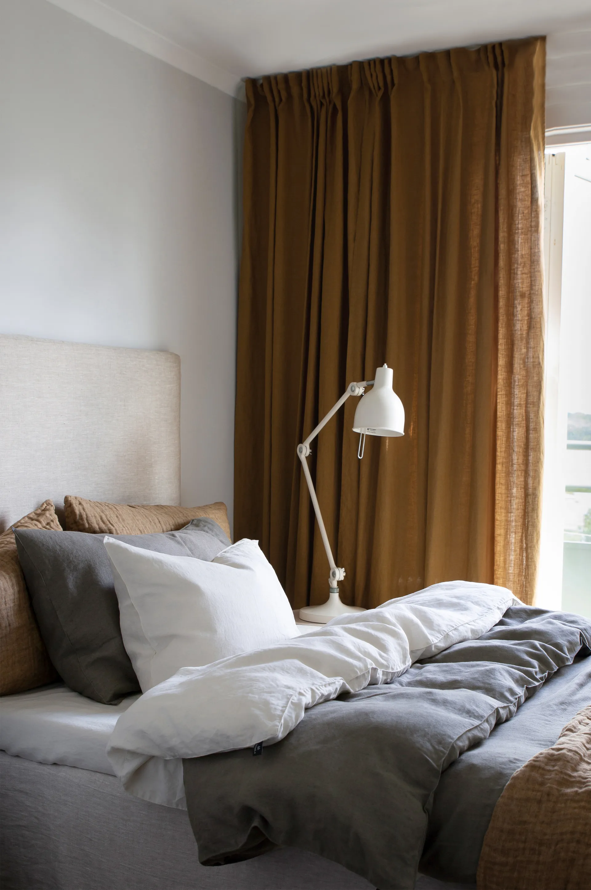 Sunrise påslakan 220x220 cm, Soil Himla