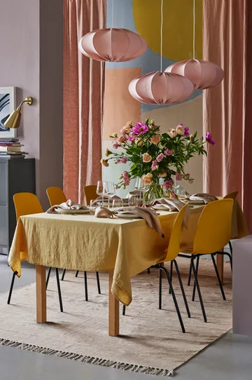 Sunshine duk 140x250 cm - Honey (gul) - Himla