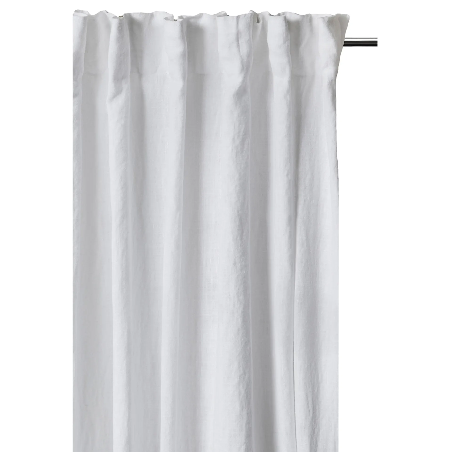Sunshine gardin med veckband 140x290 cm, Vit Himla