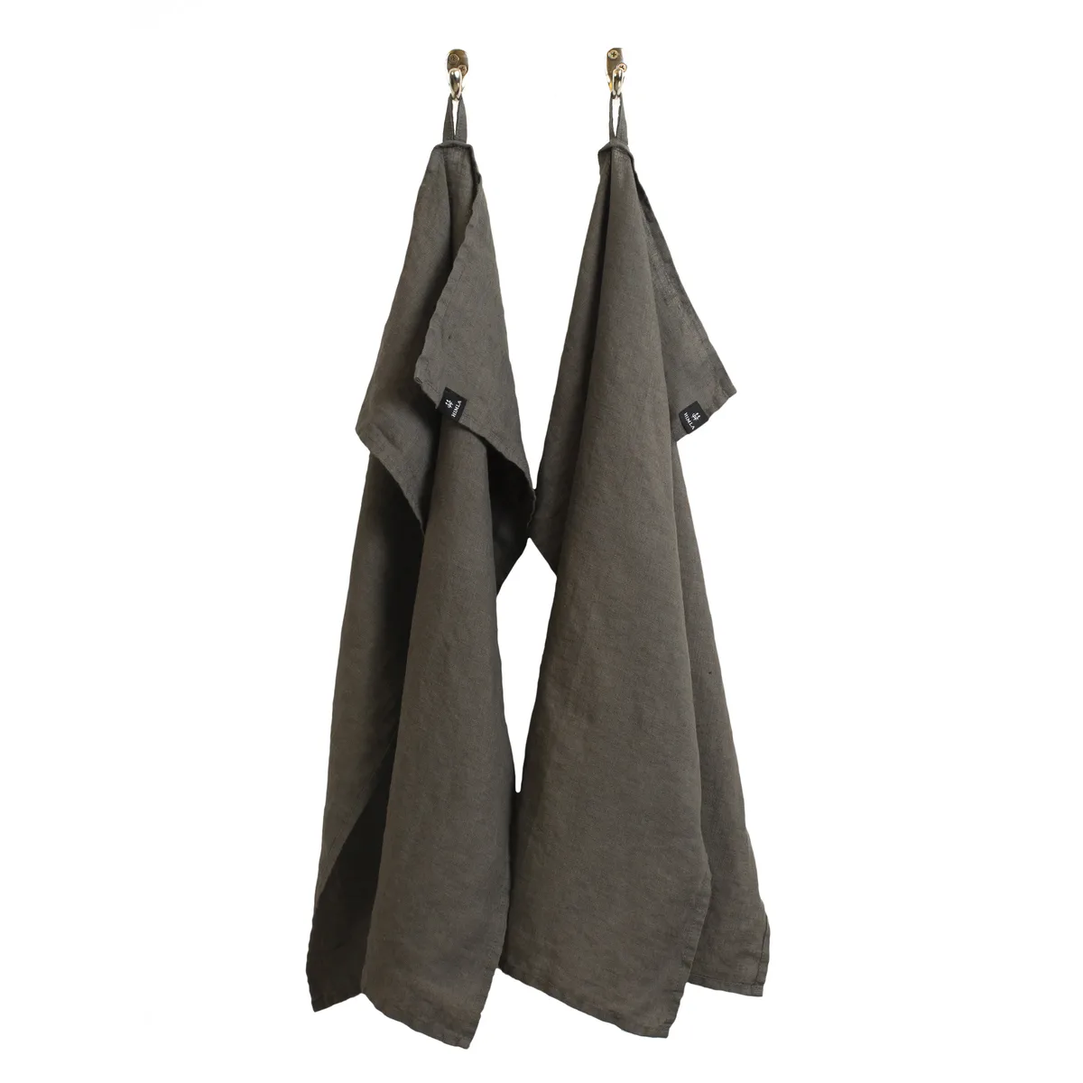 Himla Sunshine kökshandduk 2-pack Charcoal (mörkgrå)