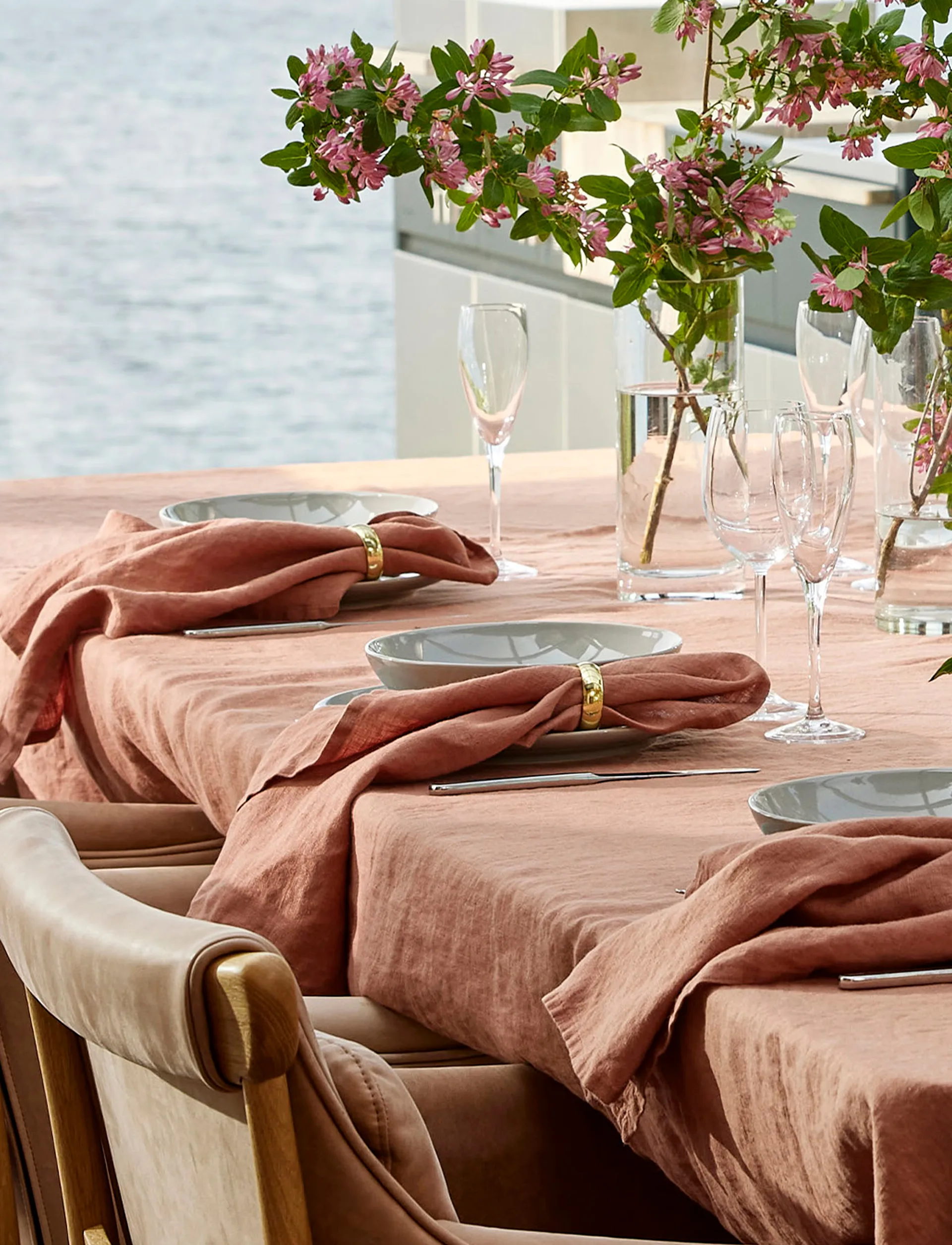 Sunshine servett 4-pack, Grounded, 45x45 cm Himla