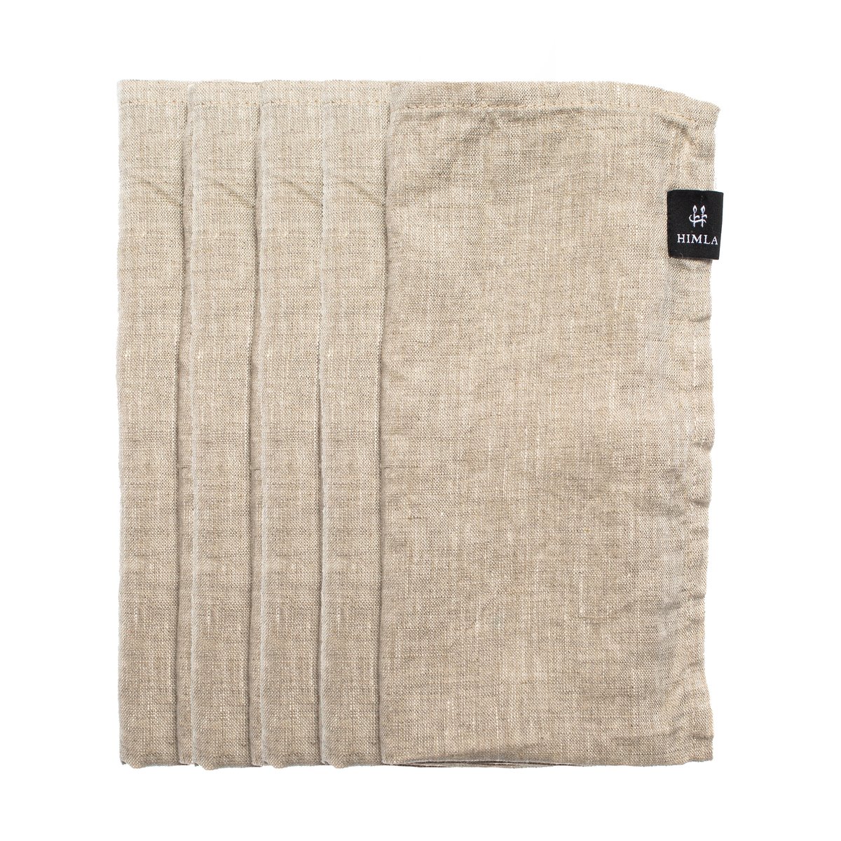 Himla Sunshine servett 4-pack Oatmeal (natur) | Skandinavisk Design | Tygservetter | Beige