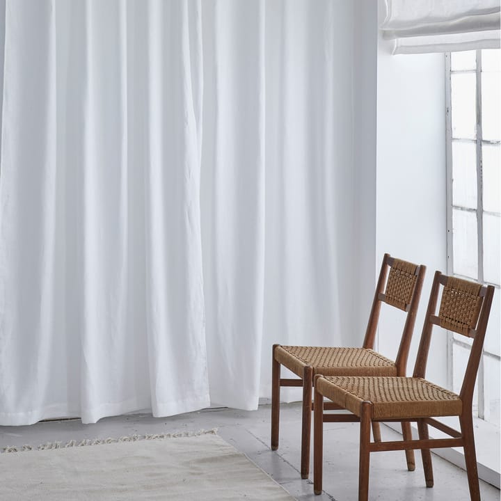 Twilight gardin med veckband 280x290 cm - White - Himla