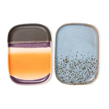 70's bricka liten 2-pack - Berry / Jupiter - HKliving