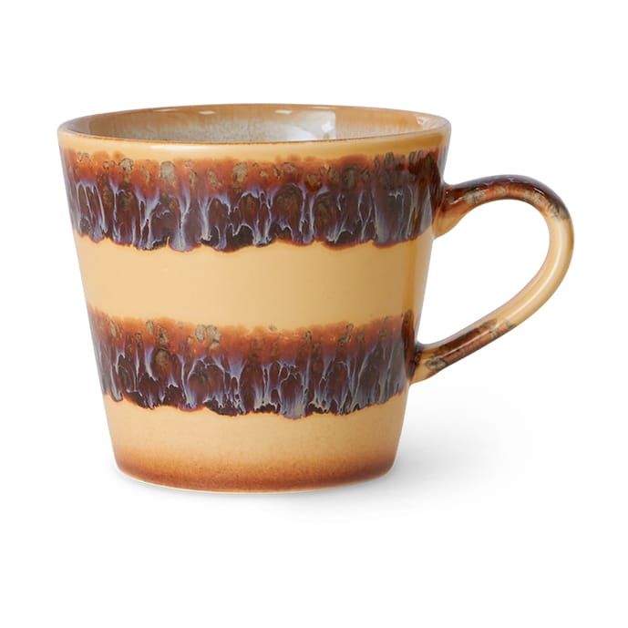 70's cappuccinomugg 33 cl - Cliffs - HKliving