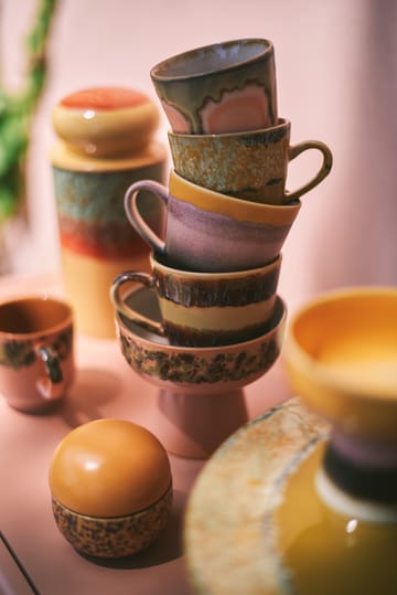 70's cappuccinomugg 33 cl - Cliffs - HKliving