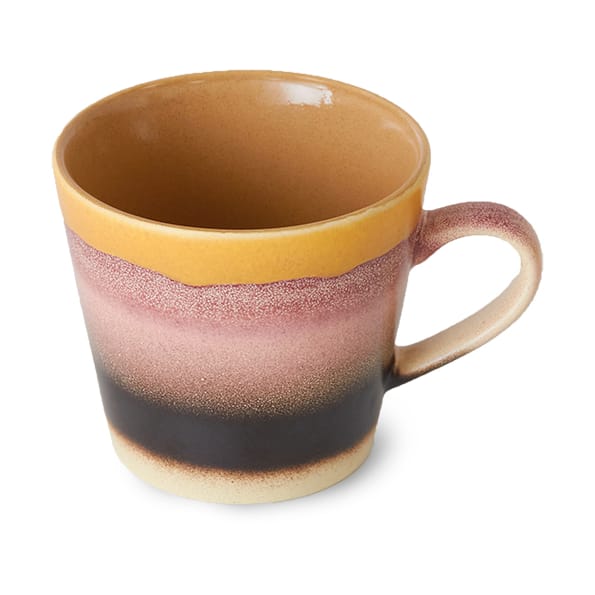 70's cappuccinomugg 33 cl, Sunset HKliving