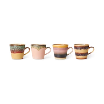 70's cappuccinomugg 4-pack - Vista - HKliving
