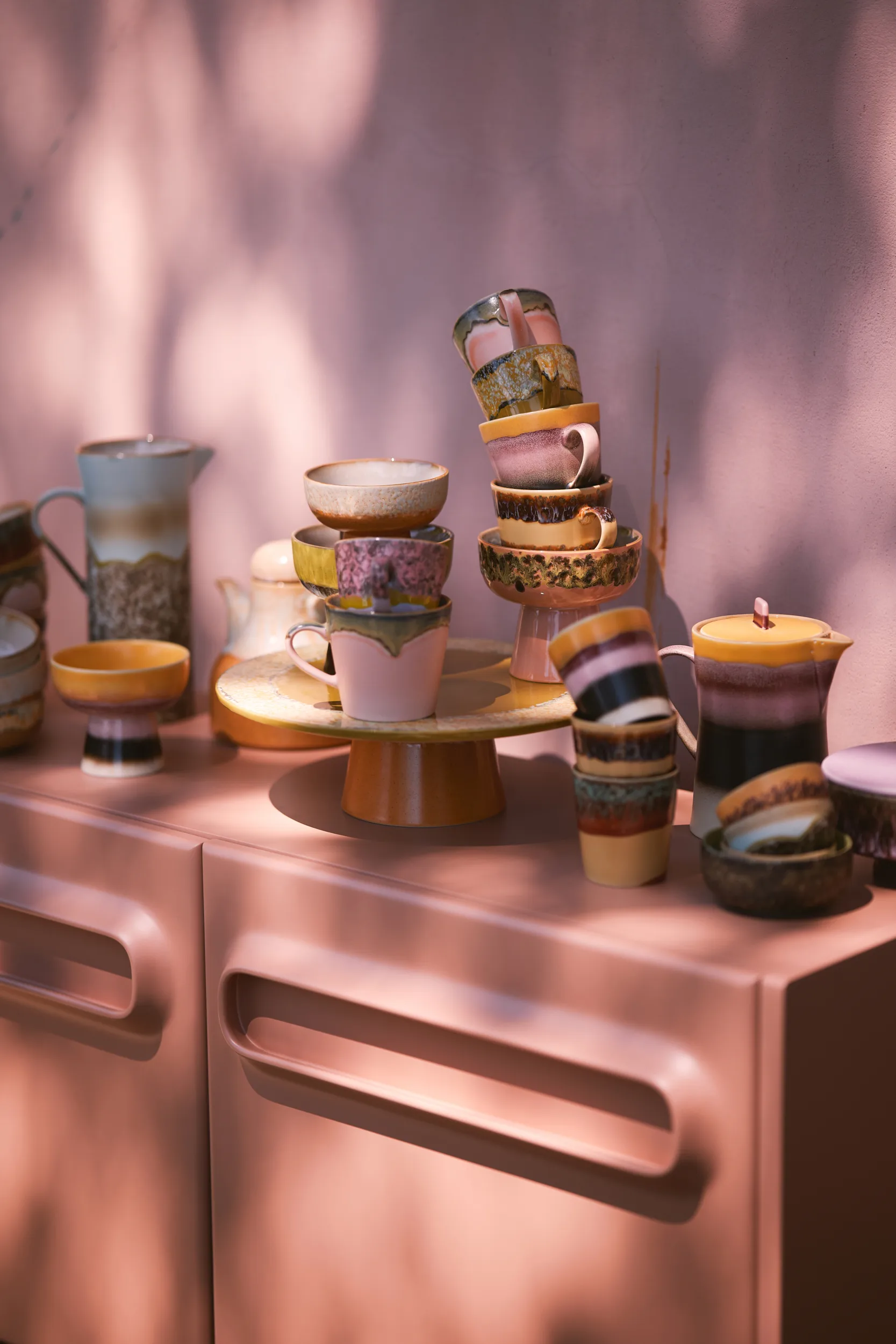 70's cappuccinomugg 4-pack, Vista HKliving