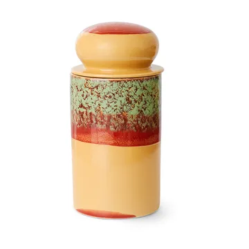 70s ceramics Förvaringsburk Ø11x22,5 cm - Cove - HKliving