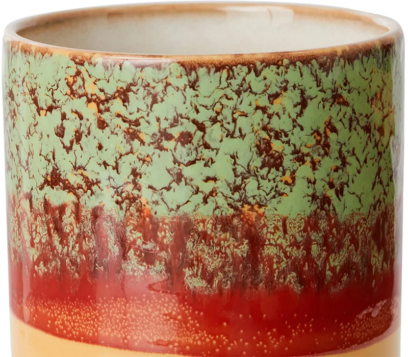 70s ceramics Förvaringsburk Ø11x22,5 cm, Cove HKliving