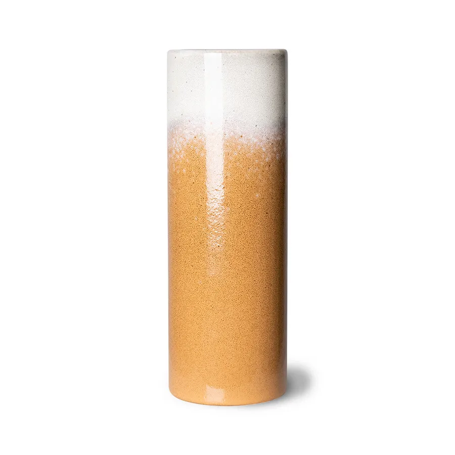 70s ceramics vas S Ø8x23 cm, Jupiter HKliving