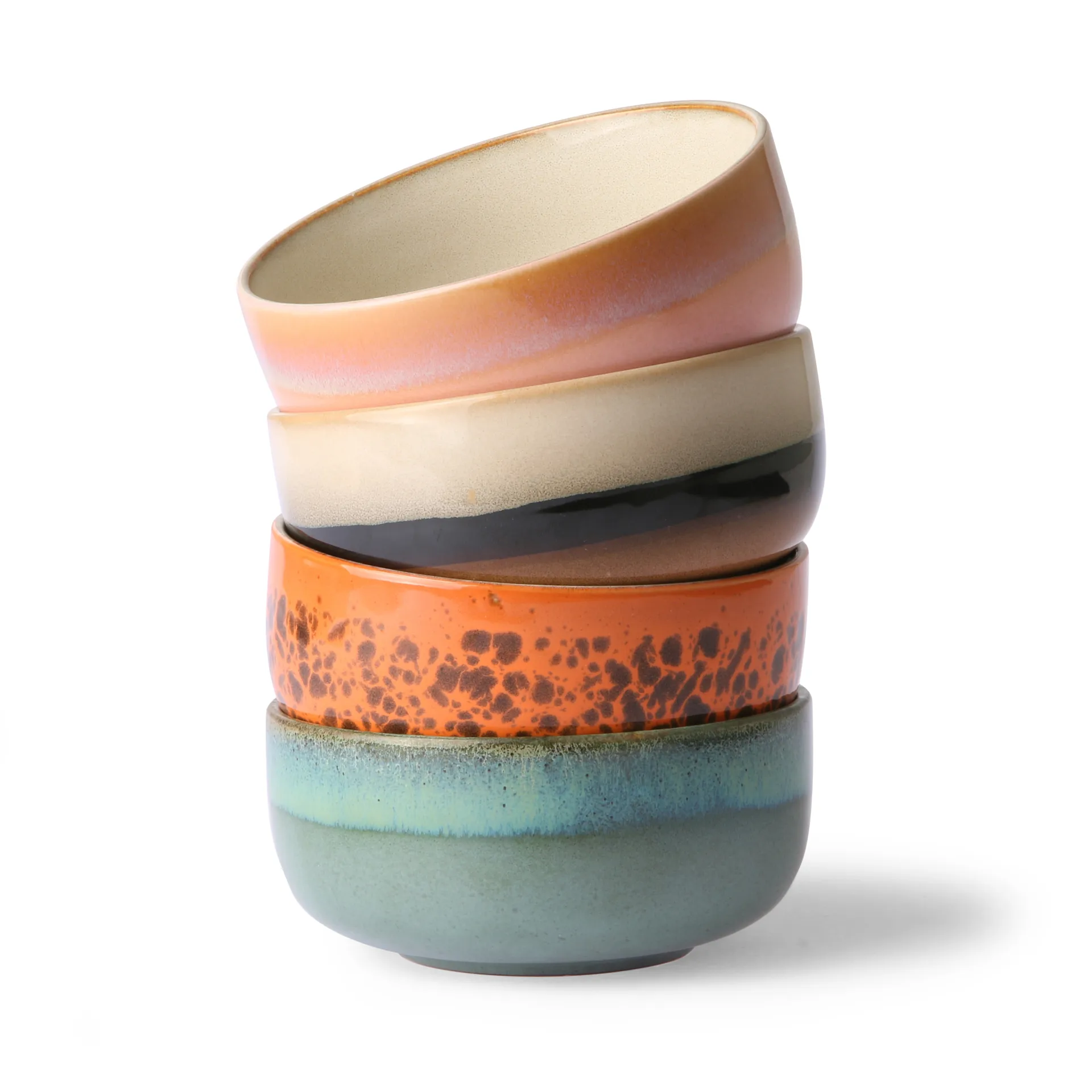 70's dessertskål 4 delar, Multi HKliving