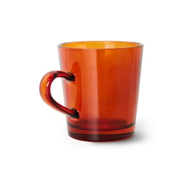 70's glassware kaffekopp 20 cl 4-pack - Amber brown - HKliving