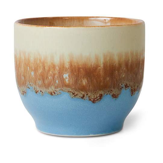 HKliving 70's kopp 25 cl Shores | Skandinavisk Design | Kaffekoppar | Multi