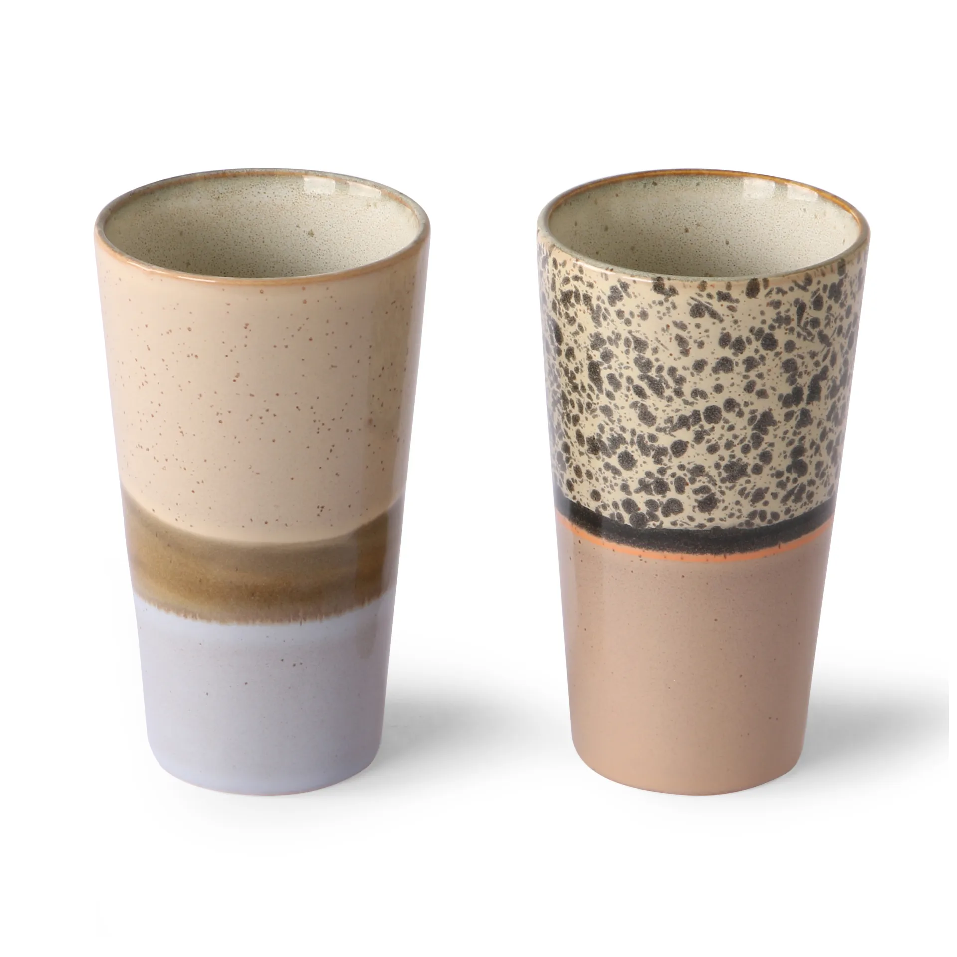 70's lattemugg 28 cl 2 delar, Multi HKliving