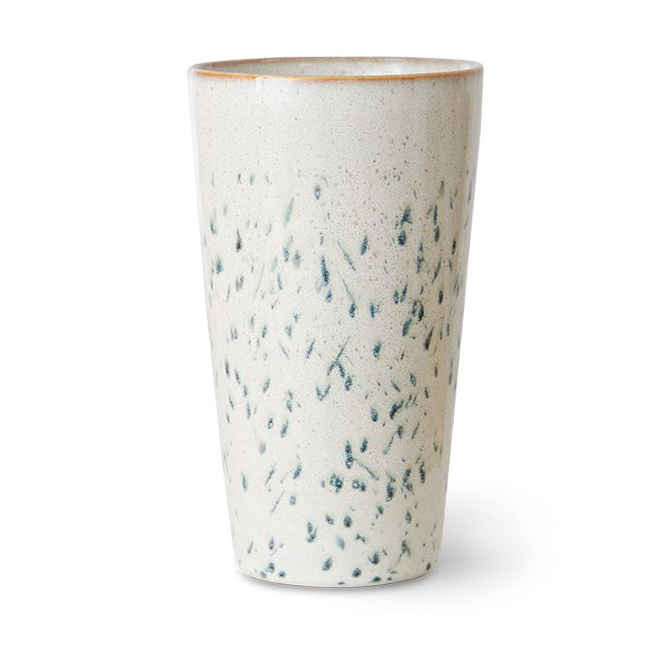 HKliving 70's lattemugg Hail | Skandinavisk Design | Kaffekoppar | Multi