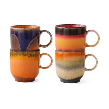 70's mugg 25 cl 4-pack - Brazil - HKliving