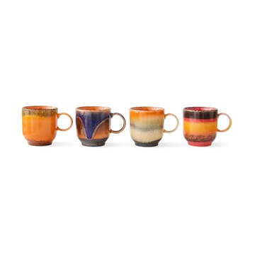 70's mugg 25 cl 4-pack - Brazil - HKliving