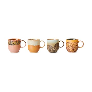 70's mugg 25 cl 4-pack - Cape - HKliving