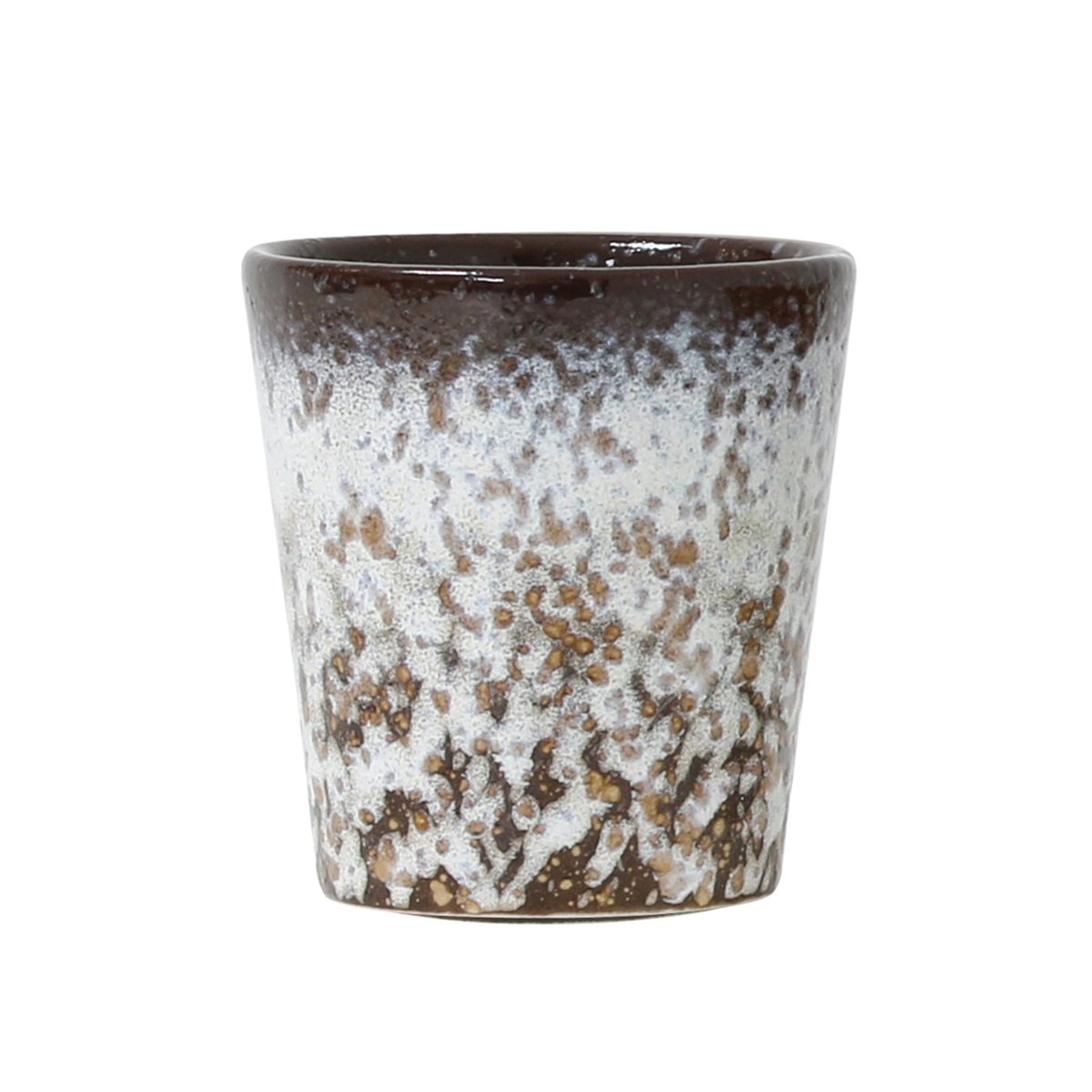 HKliving 70's mugg mud | Skandinavisk Design | Kaffekoppar | Brun