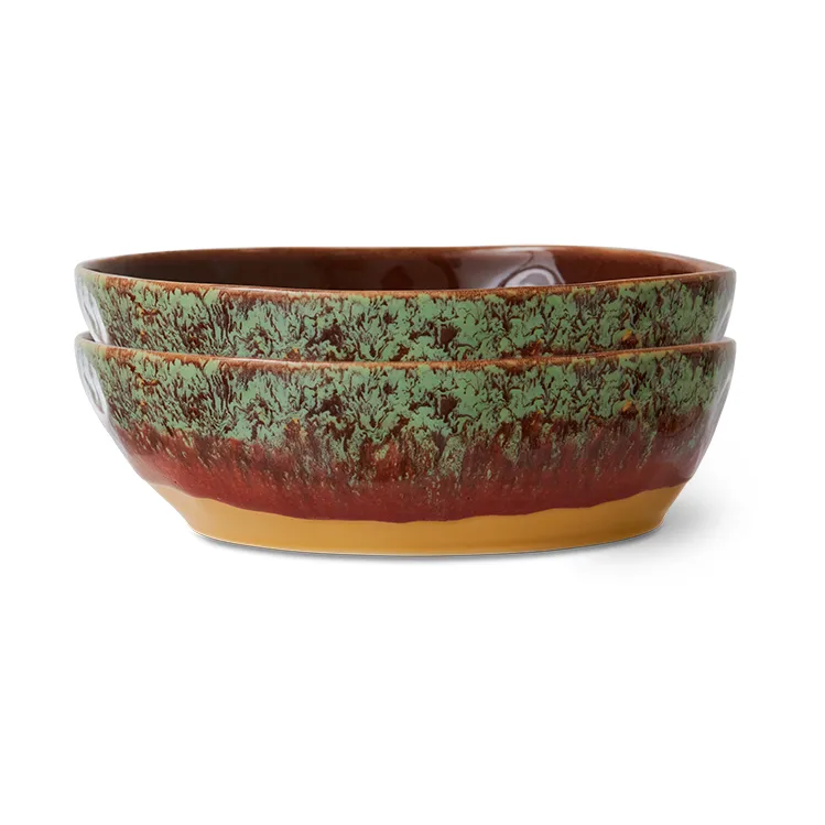 70's pastatallrik Ø19,5 cm 2-pack, Cove HKliving