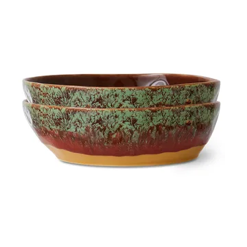 70's pastatallrik Ø19,5 cm 2-pack - Cove - HKliving