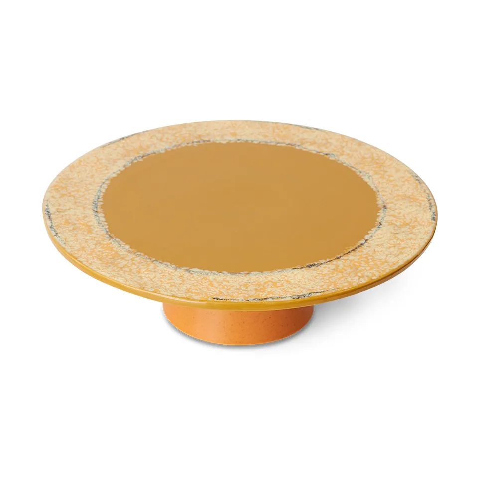 70's plateau tårtfat, Papaya HKliving