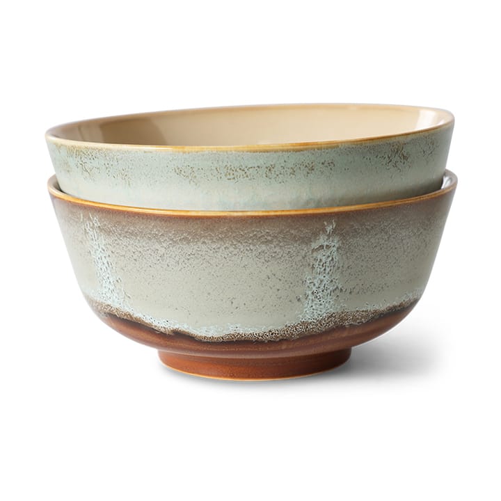70's ramenskål Ø19 cm 2 delar - Verge - HKliving