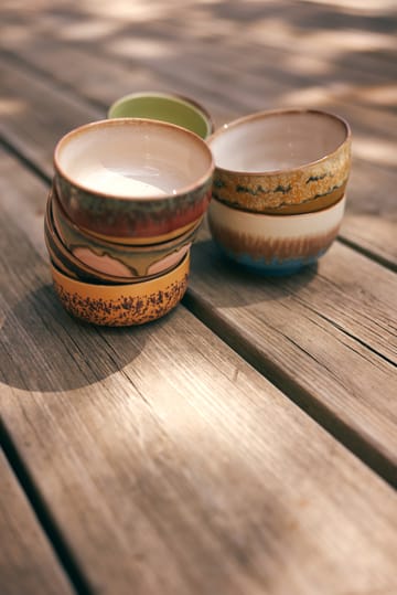 70's skål Ø13,5 cm 4-pack - Seabreeze - HKliving