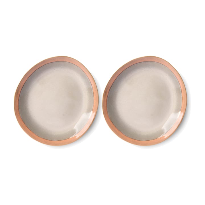 70's tallrik 22 cm 2-pack, Earth HKliving