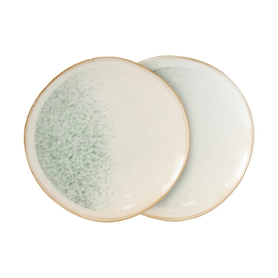 70's tallrik 22 cm 2-pack, Mist HKliving