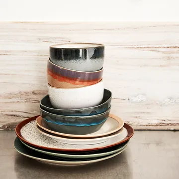 70's tallrik Ø27,5 cm 2-pack - Frost - HKliving