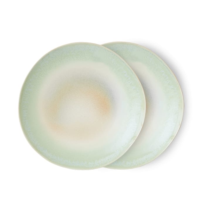 70's tallrik Ø27,5 cm 2-pack - Palms - HKliving