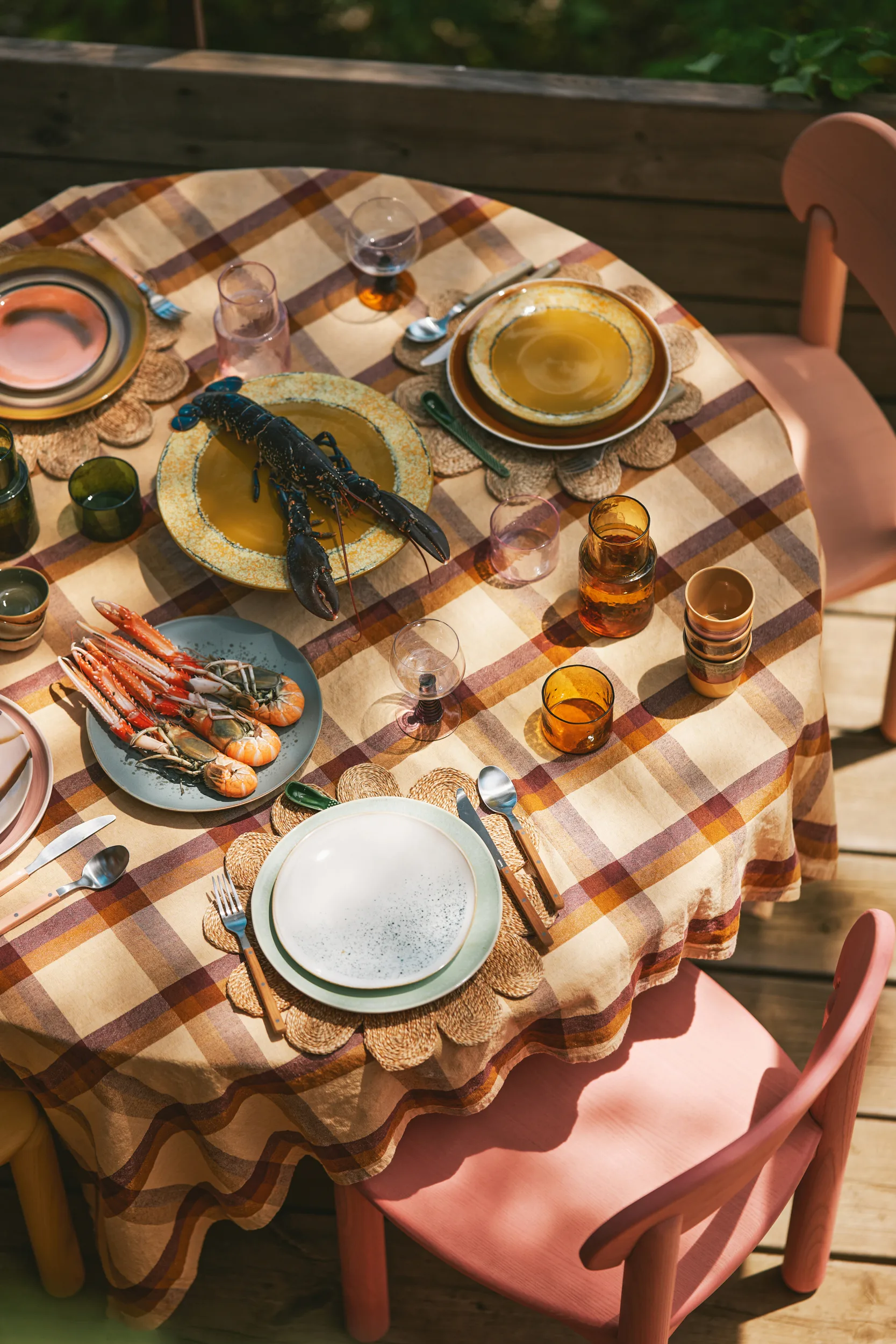 70's tallrik Ø27,5 cm 2-pack, Palms HKliving